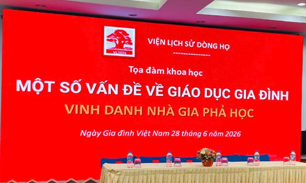 Giáo dục gia đình là nền tảng của xã hội